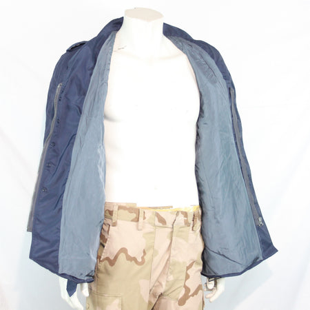 Genuine Surplus Italian Airforce Jacket Nylon Blue 38" (3223)