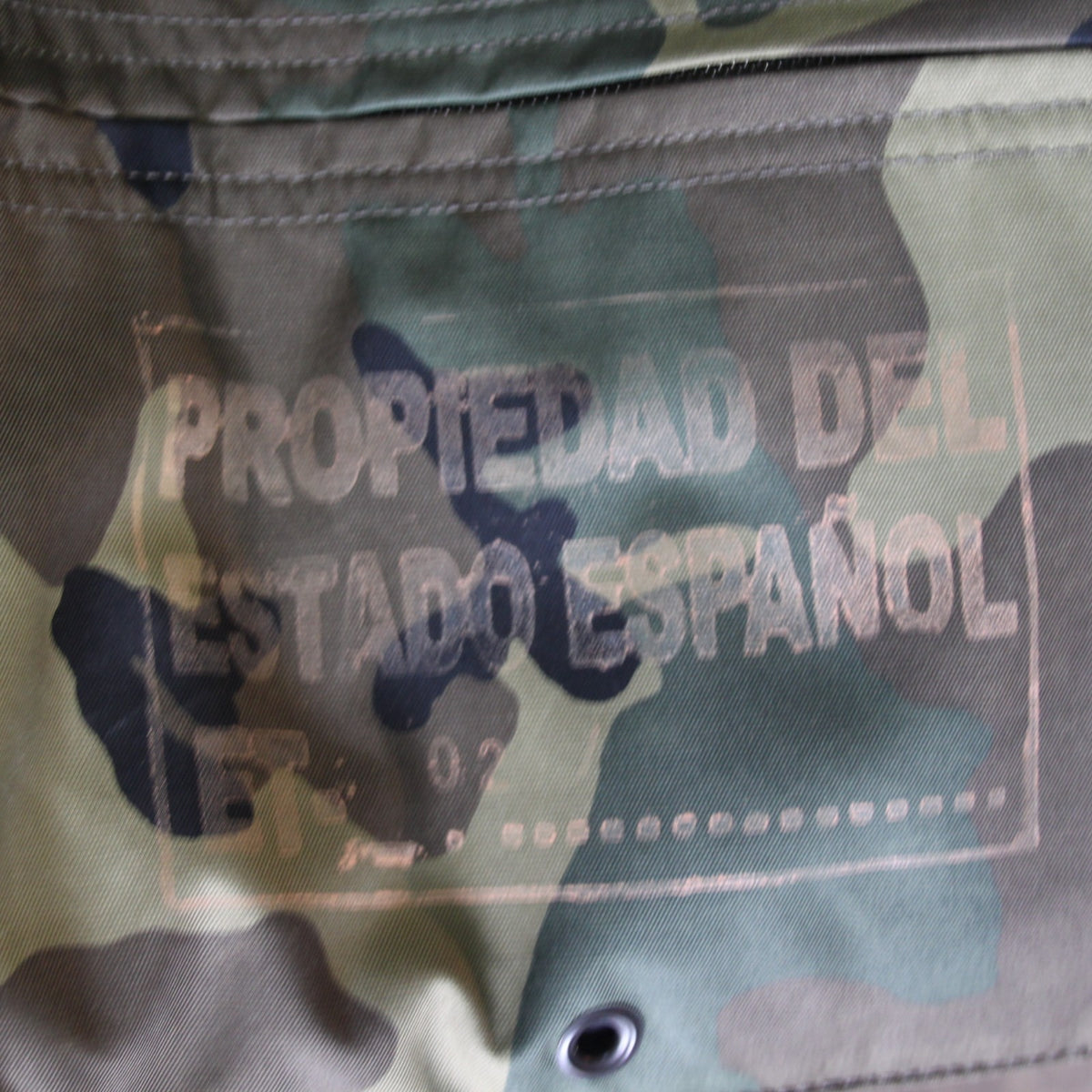 Spanish Military Body Armour Cover with Kevlar Genuine Surplus Camo Small 3968