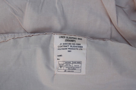 Genuine Surplus British Army Sleeping Bag Liner Polycotton Sand Envelope