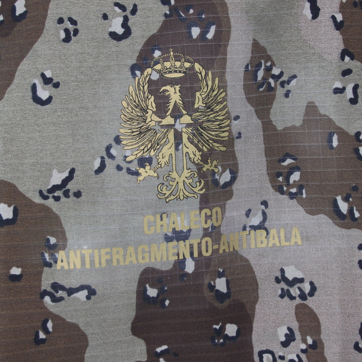 Genuine Surplus Spanish Military Body Armour Bag Carrier Cover Choc Chip (3634)