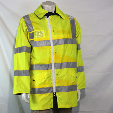 Genuine Surplus RAF Reversible Waterproof High Visibility Raincoat G2 M (3563)