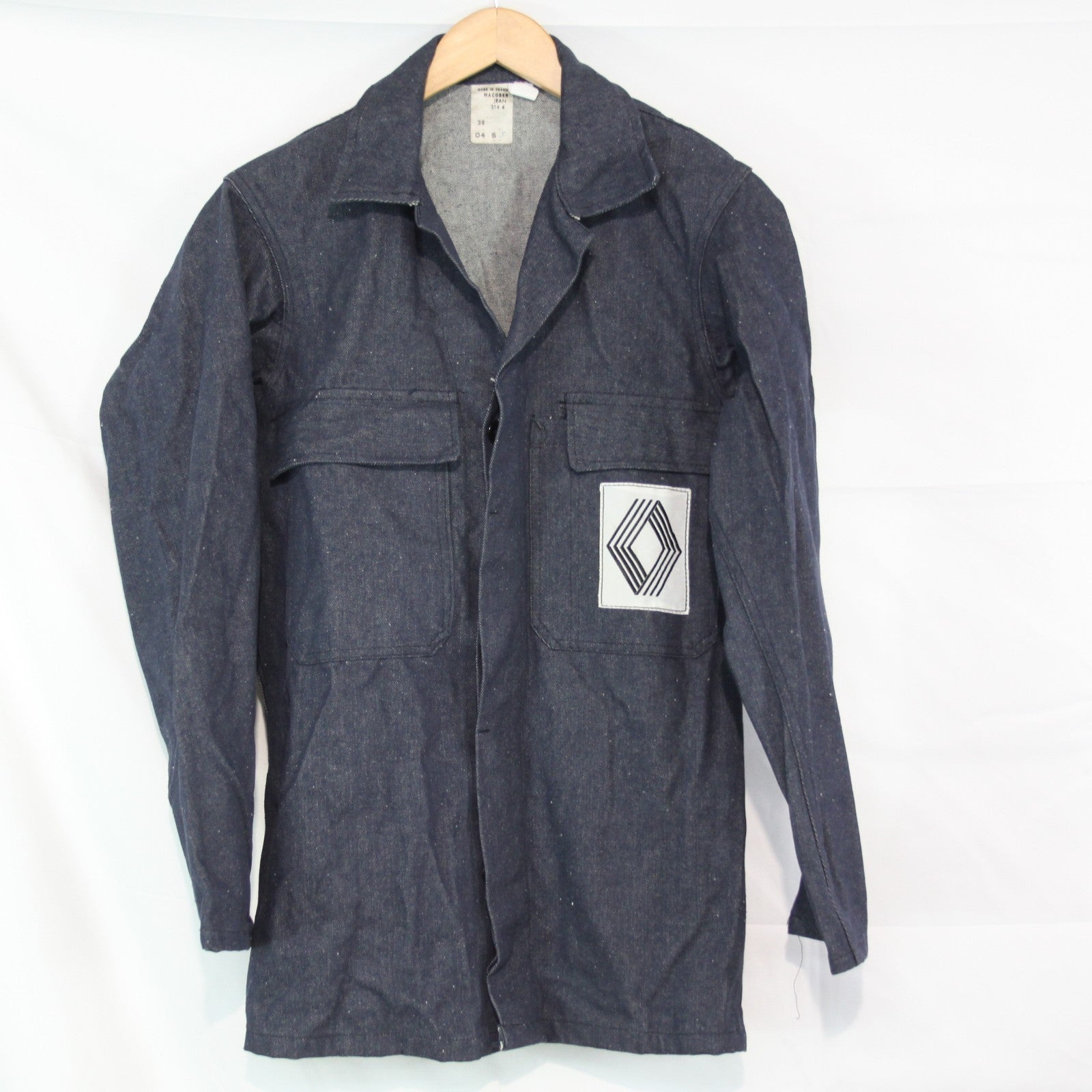Genuine Surplus French Renault Denim Works Jacket 32-34" (3364)