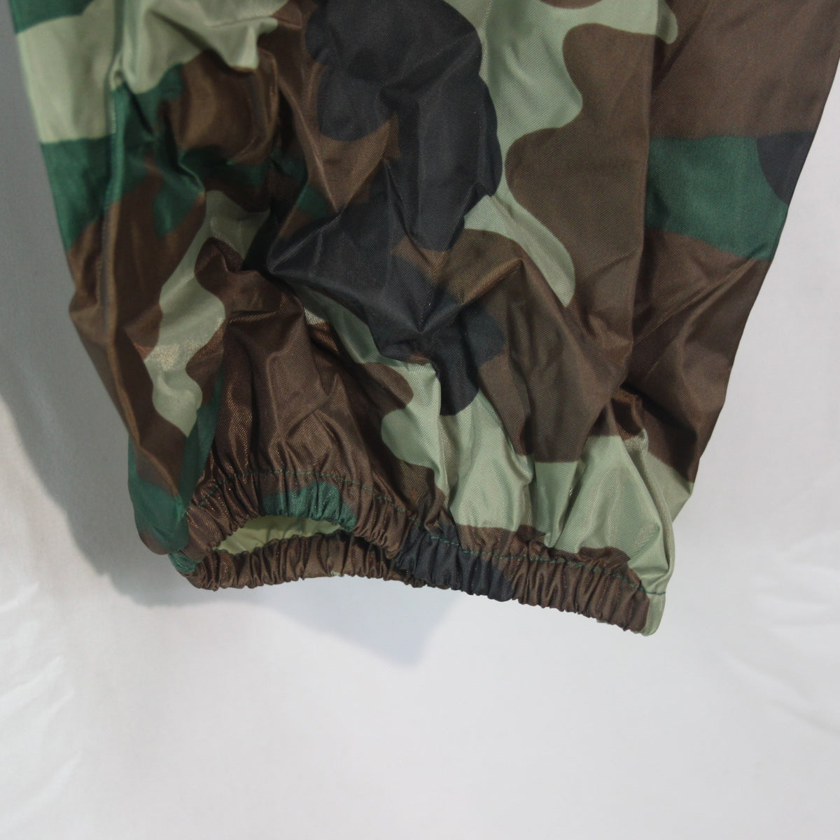 Water Resistant Packaway Lightweight Jacket Trouser Set Woodland Camo M (3953)