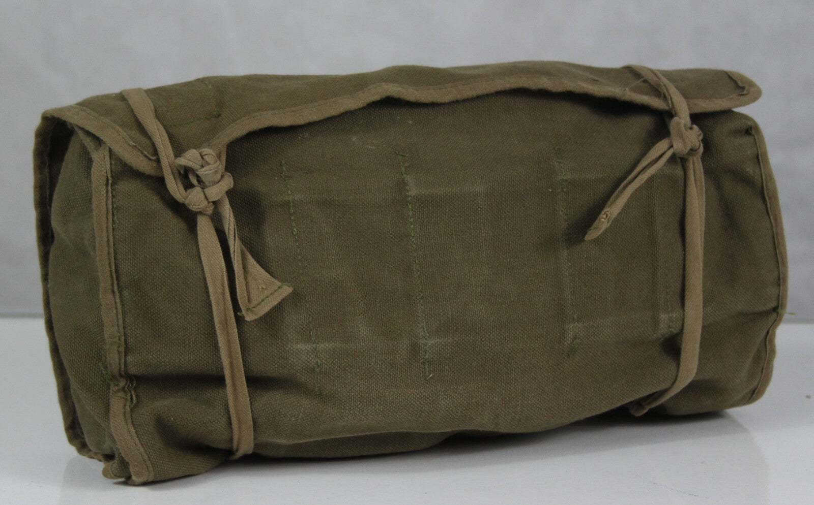 Genuine Surplus French Indo-China War 1950's Wash Kit Bag Canvas (462) 