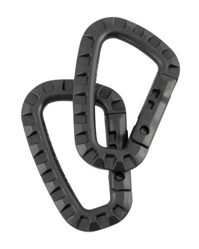 New Tactical Army Carabiners Clip Pair Military MOLLE  Forces Airsoft