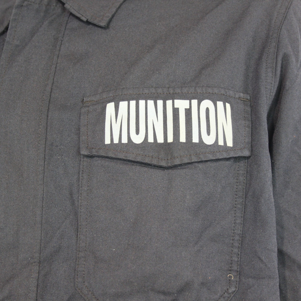 Genuine Surplus Austrian Military Lightweight Jacket Munition Patch Black (3363)
