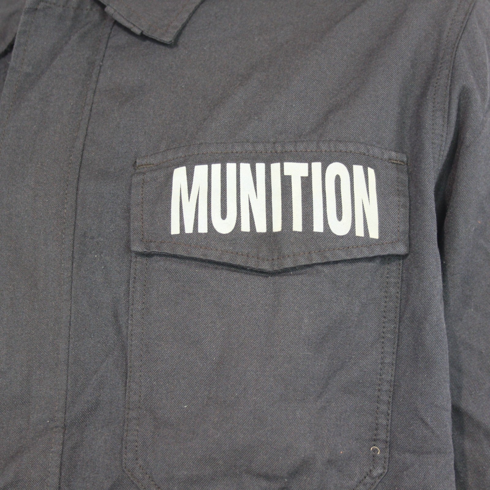 Genuine Surplus Austrian Military Lightweight Jacket Munition Patch Black (3363)