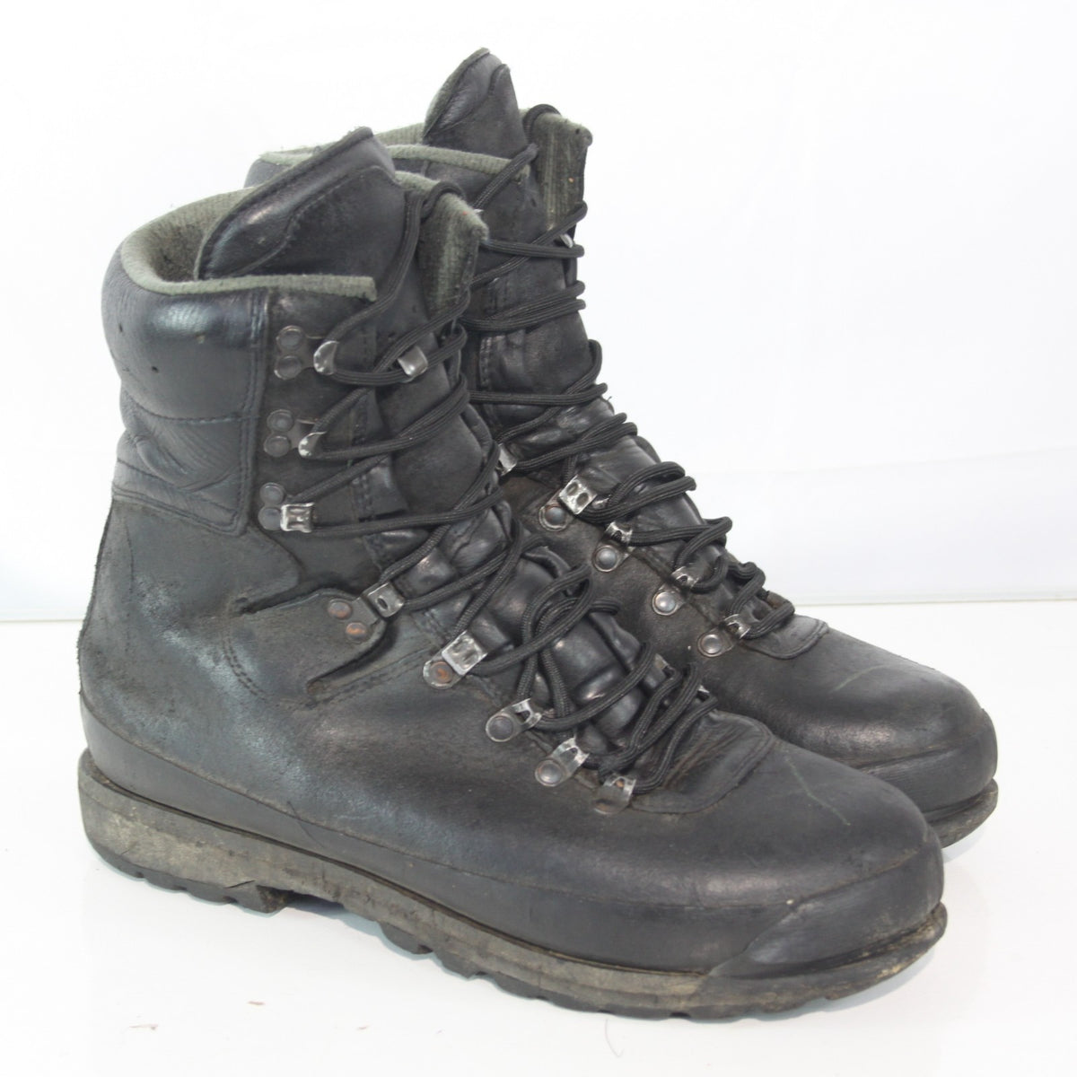 Meindl Austrian Army Mountain Boots Suede Padded Genuine Surplus EU44 (3870