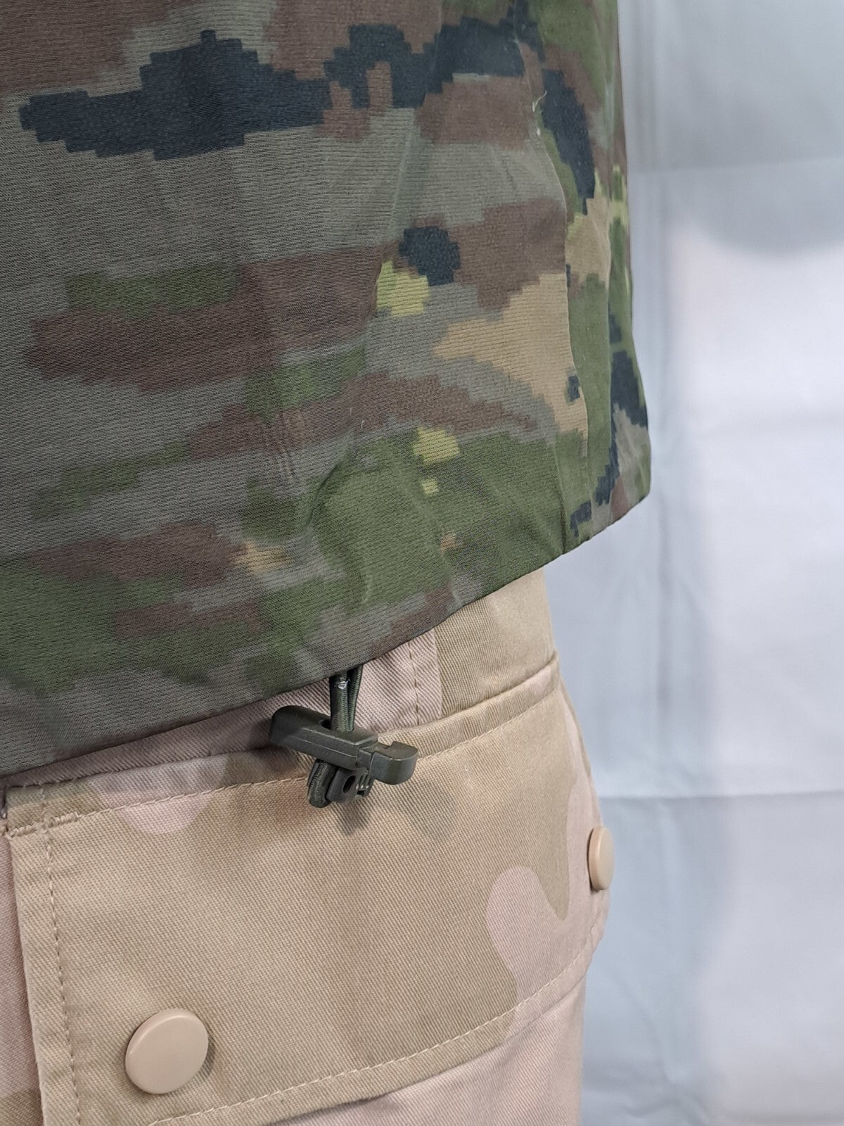 Genuine Surplus Spanish Army Waterproof Breathable Camo Jacket (2406)