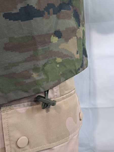 Genuine Surplus Spanish Army Waterproof Breathable Camo Jacket (2406)