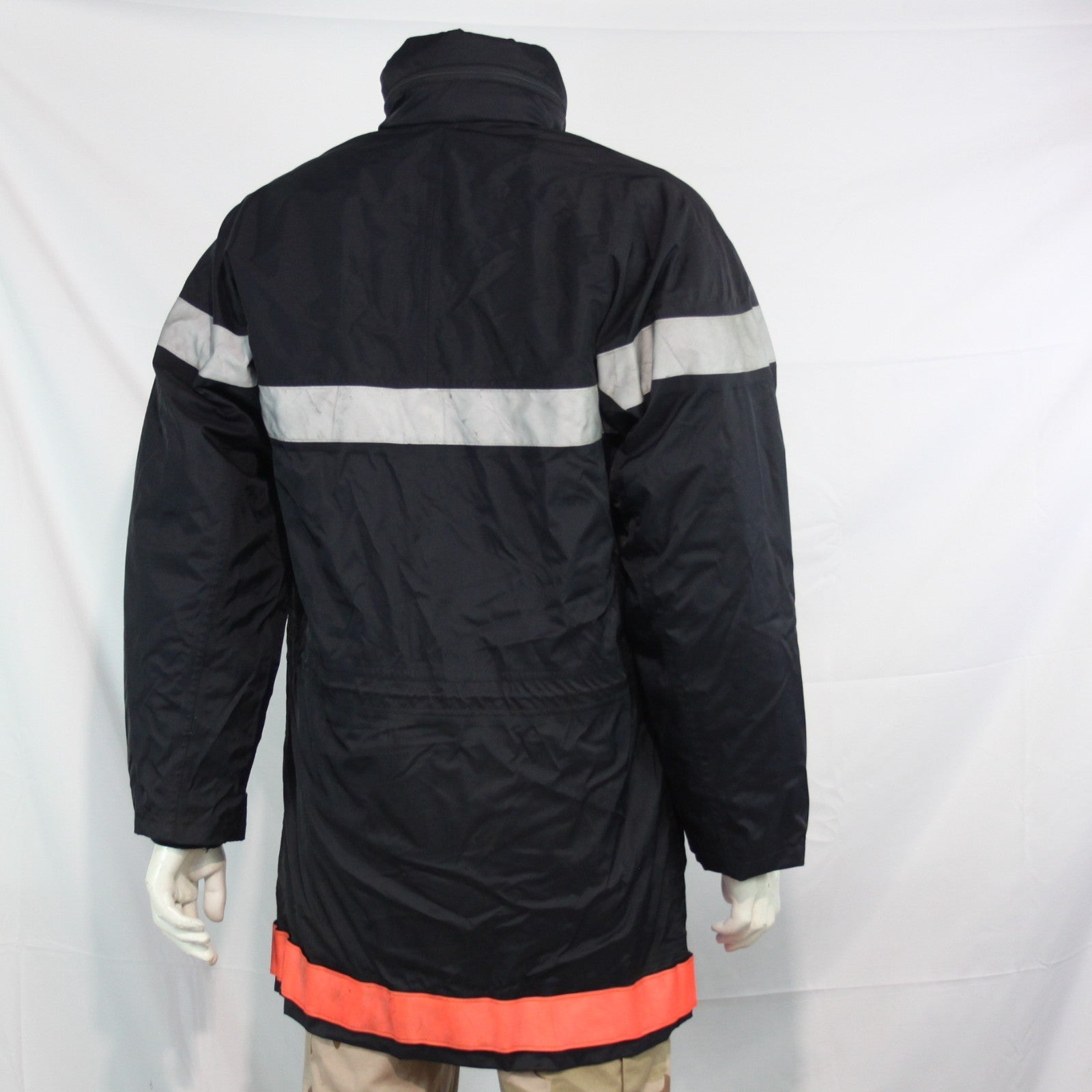 Genuine Surplus French Firefighters Waterproof Jacket 40-42" not fireproof 3361
