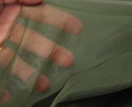 Fine Mesh Mosquito Midge Netting Fine Weave Olive Green Insect Net (mm34)