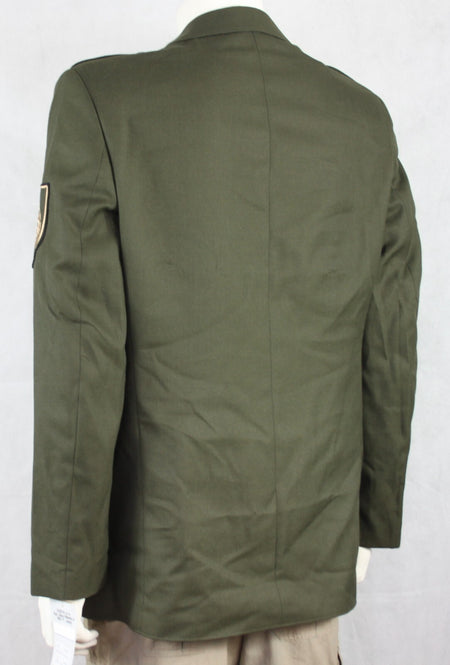 Genuine Slovakian Army Uniform Jacket Mens Dress Jacket Green All Sizes badged