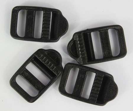Ladderlock Buckles Black Tan Plastic Tension Rucksacks Replacement All Sizes
