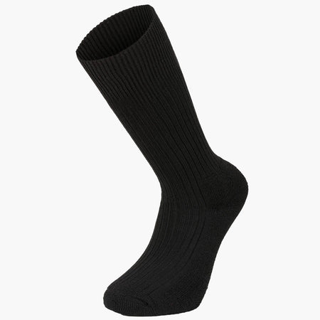 Highlander Combat Military Style Work Socks 33% Wool Cushioned Black Olive soc81