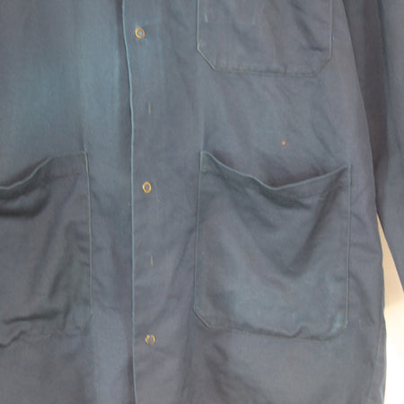 British Courier Warehouse Coat Navy Blue Genuine Surplus 38-40" Chest  (4163)