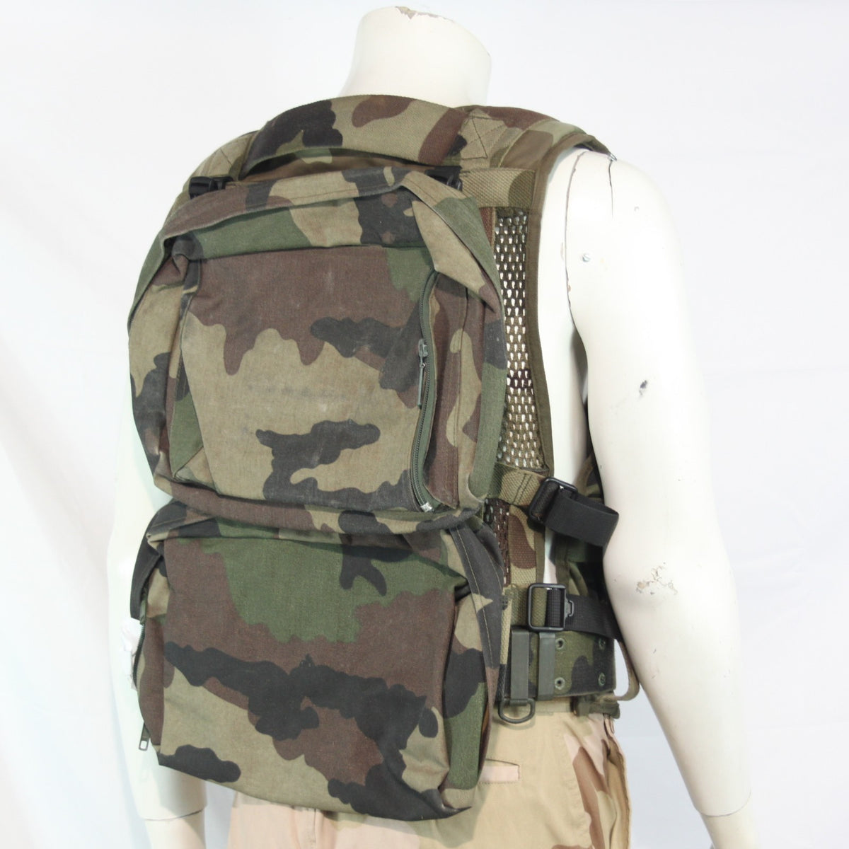 Assault Vest French Army CCE Camo Action Vest Genuine Surplus Modular Small 3978