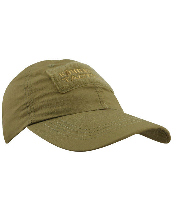 KT Operators Cap Baseball Cap Ripstop Hook Loop Patches BTP Black Olive Tan