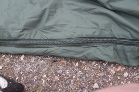 Genuine Surplus British Army Tropical 1 Season Sleeping Bag repaired (2224)