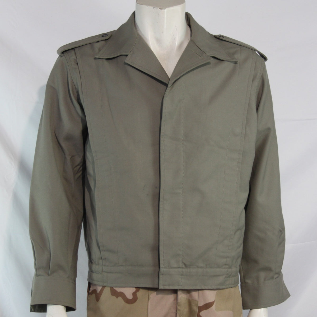 Genuine Surplus French Army Beige Ike Style Jacket Grade 2 38" Chest (3482)