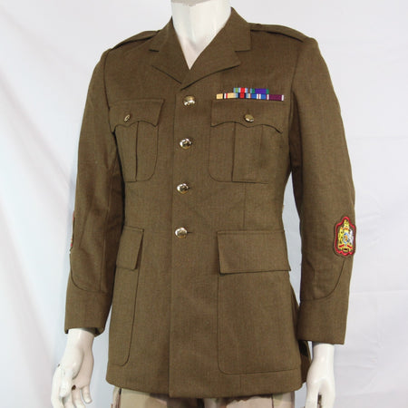 Genuine Surplus British Army Dress Uniform Jacket Tan 36" Chest (3587)