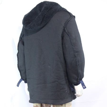 Genuine Surplus Dutch Army Parka Liner Thermal Faux Fur Navy 40-42" (3726)