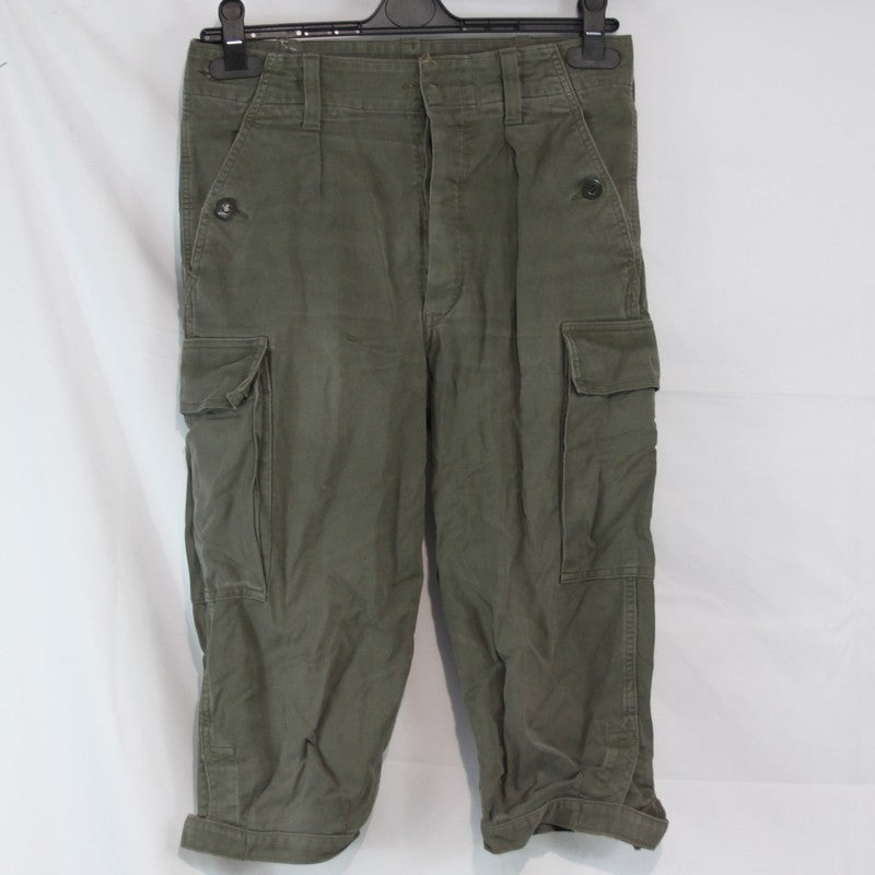 Genuine Surplus German Moleskin Breeks Grey Olive Cotton Grade 2  (3673)