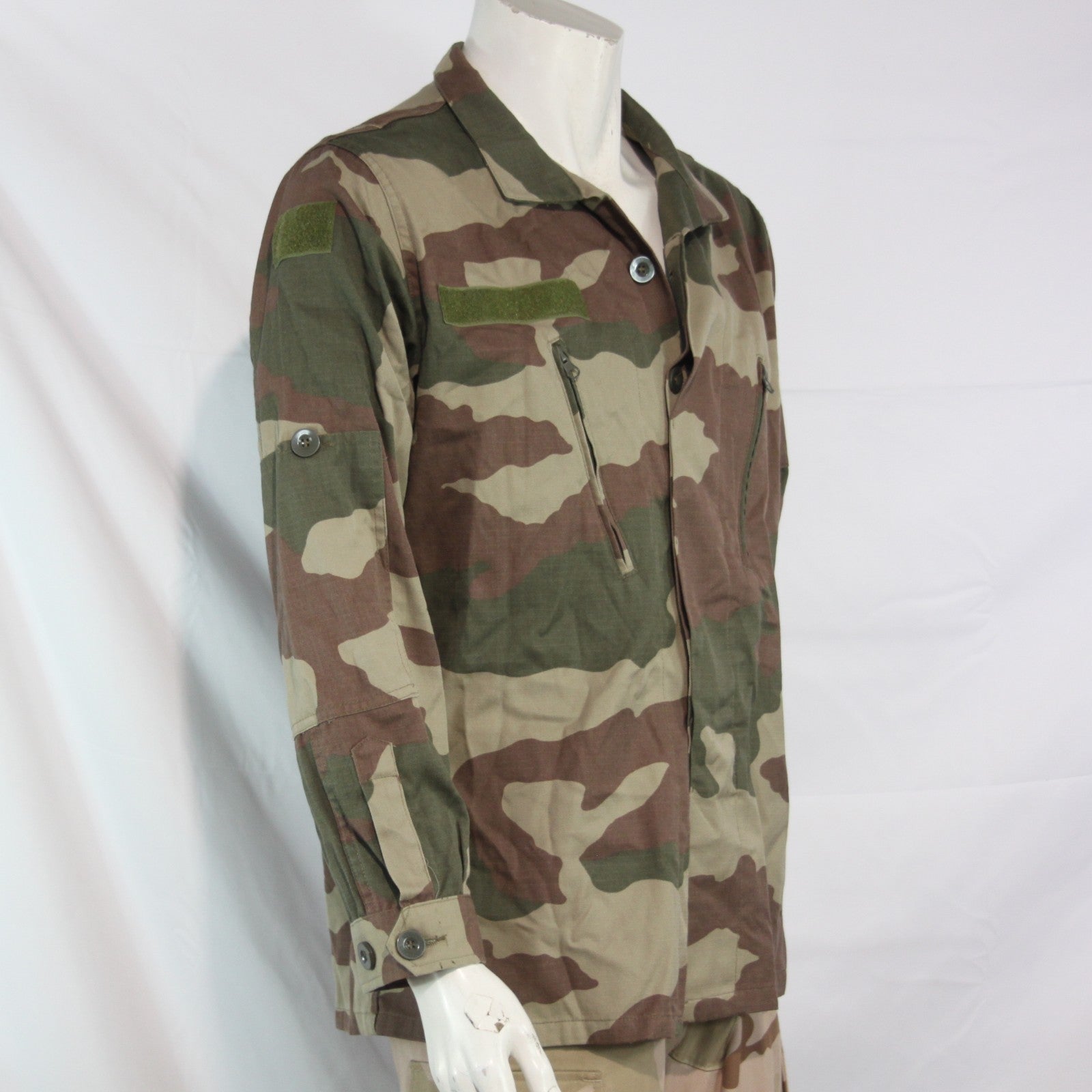 Turkish Army Camo Shirt Ripstop Genuine Surplus 40-42" (4147)