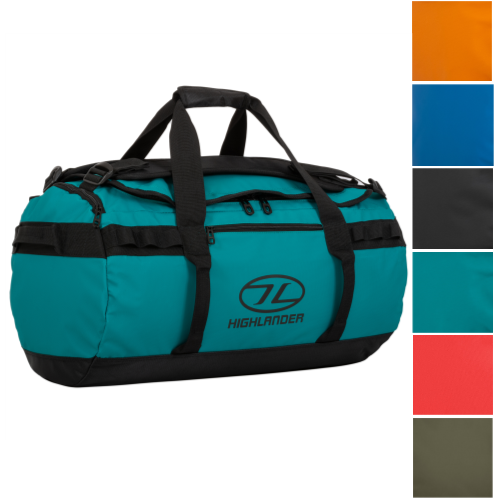 Highlander Storm Kitbag Water Resistant Tough 45 Litre Kit Bag Holdall Duffel