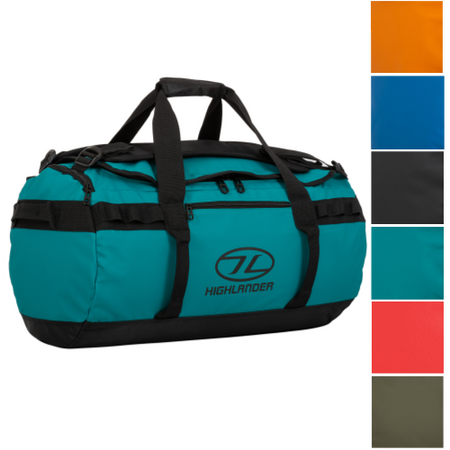 Highlander Storm Kitbag Water Resistant Tough 45 Litre Kit Bag Holdall Duffel