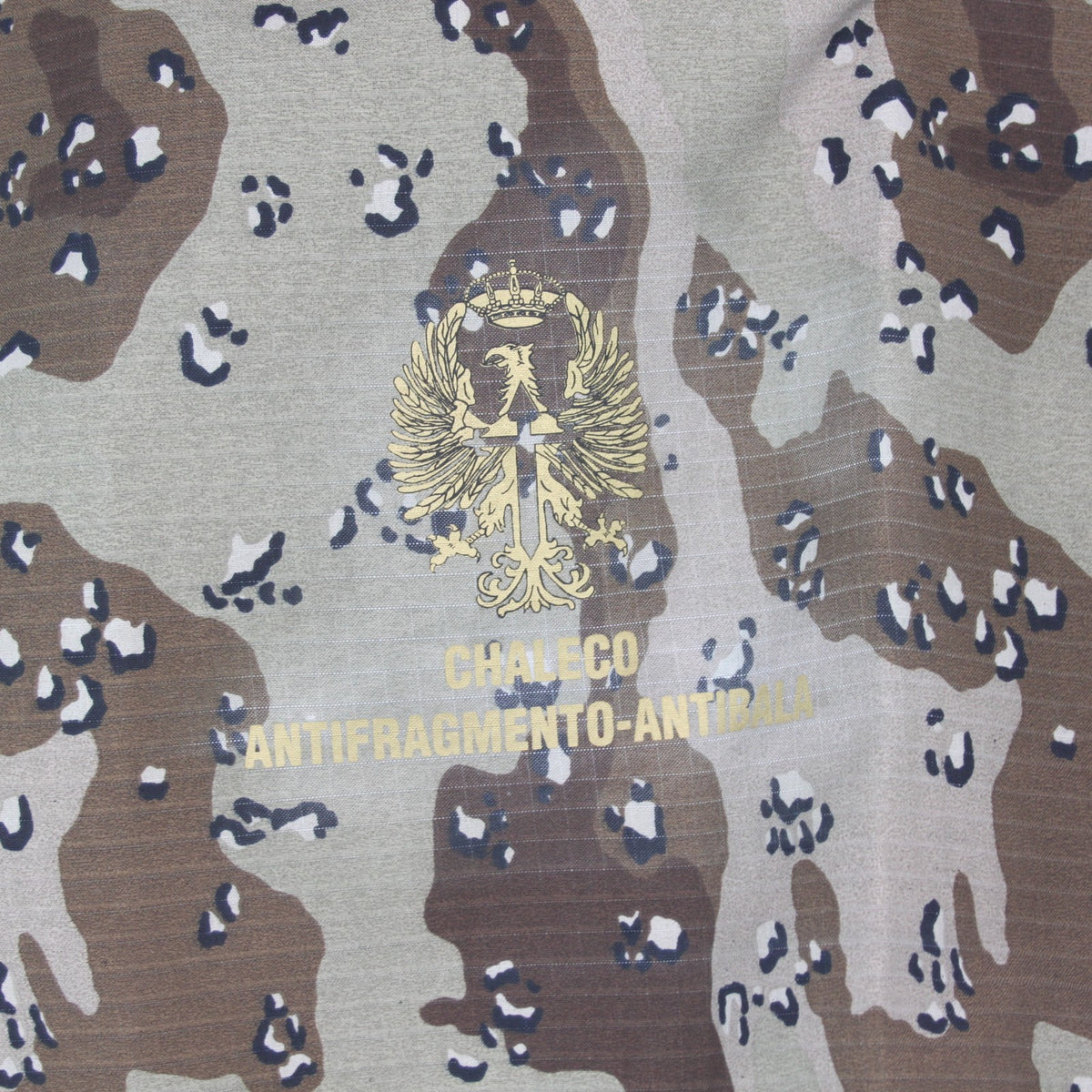 Genuine Surplus Spanish Military Body Armour Bag Carrier Cover Choc Chip (3634)