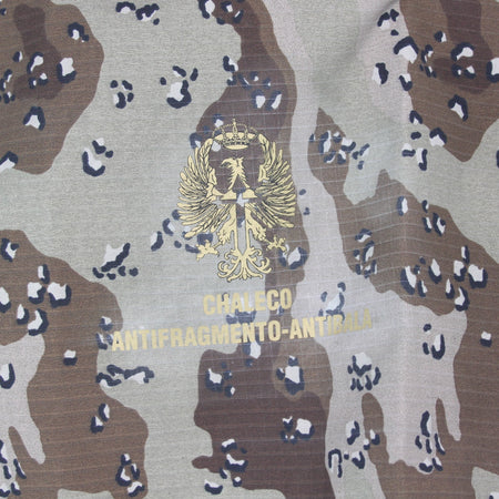 Genuine Surplus Spanish Military Body Armour Bag Carrier Cover Choc Chip (3634)