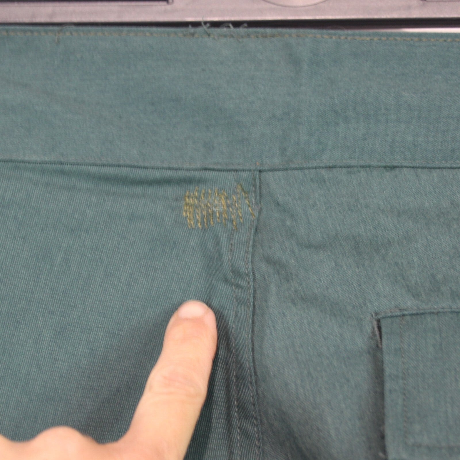 Genuine Surplus  Spanish Police Combat Trousers Bottle Green Grade 2 (3175)