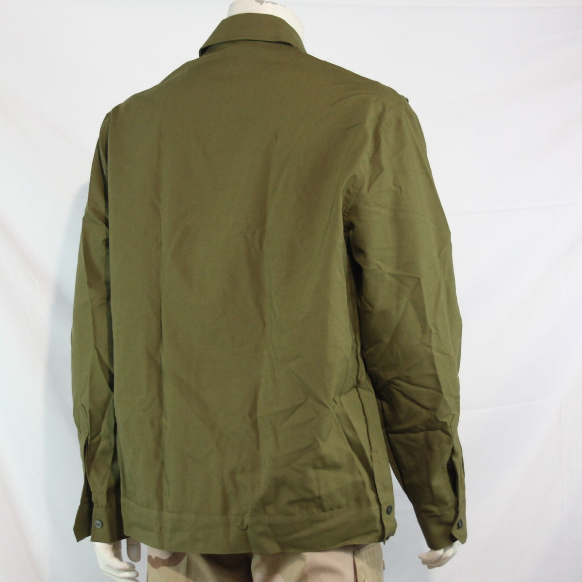 NEW Genuine Surplus Bulgarian Army Shirt Jacket Shacket 44-46" Khaki (3600)