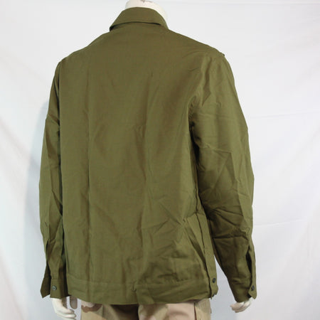 NEW Genuine Surplus Bulgarian Army Shirt Jacket Shacket 44-46" Khaki (3600)