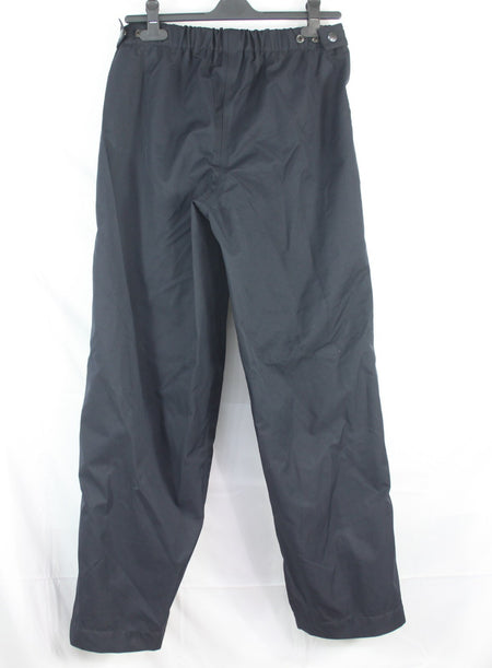 Genuine Surplus Spanish Police Waterproof Breathable Trousers Black 36-38" (1433
