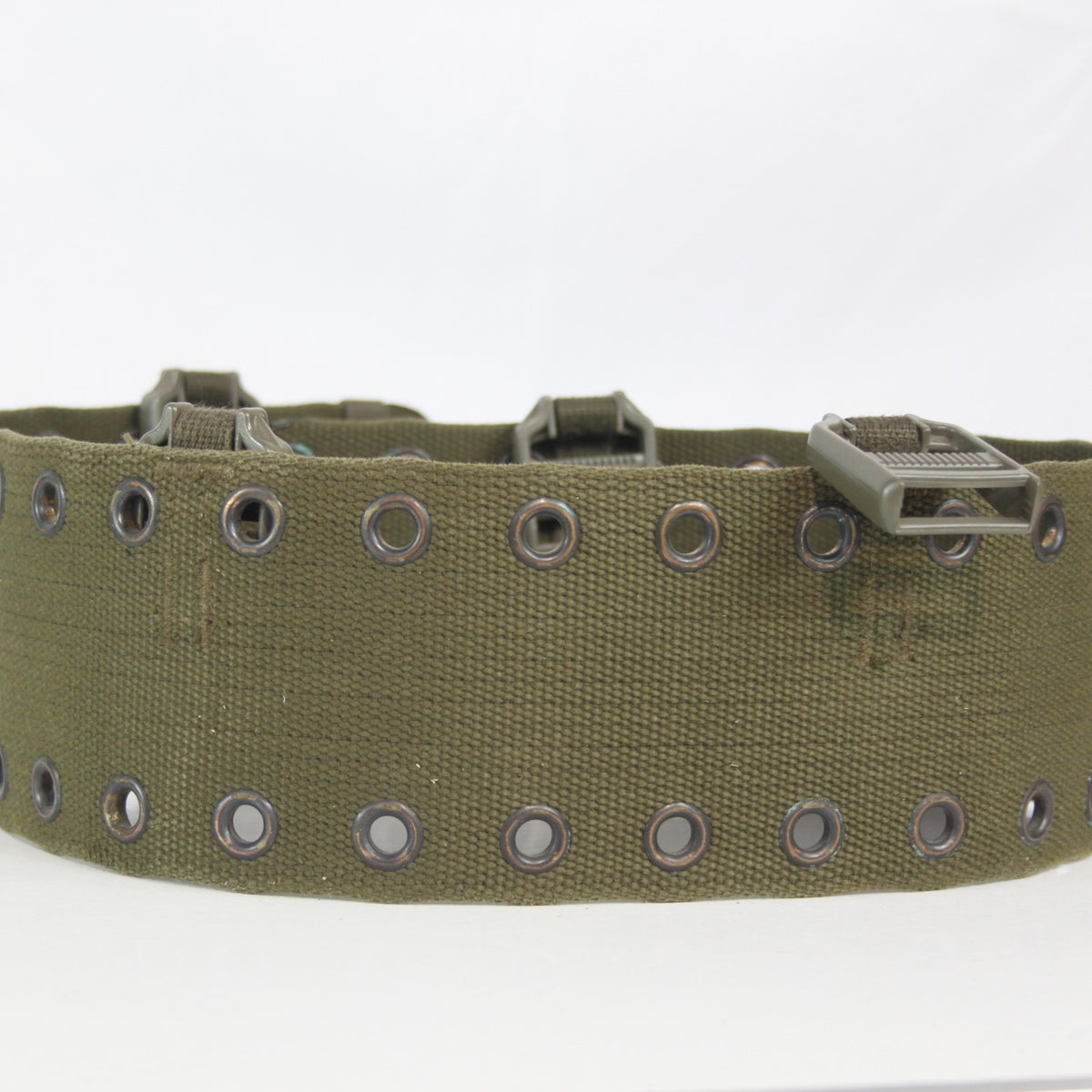 Genuine Surplus German Army Hip Belt Webbing Belt Olive 92mm Wide 34-38" (4091)