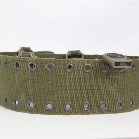 Genuine Surplus German Army Hip Belt Webbing Belt Olive 92mm Wide 34-38" (4091)