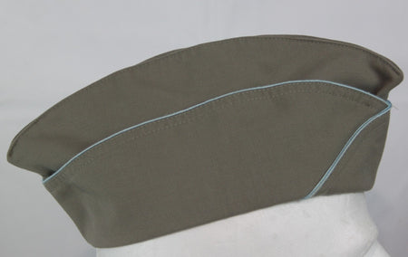 Genuine Surplus French Army Garrison Cap Fatigue Cap Hat Beige