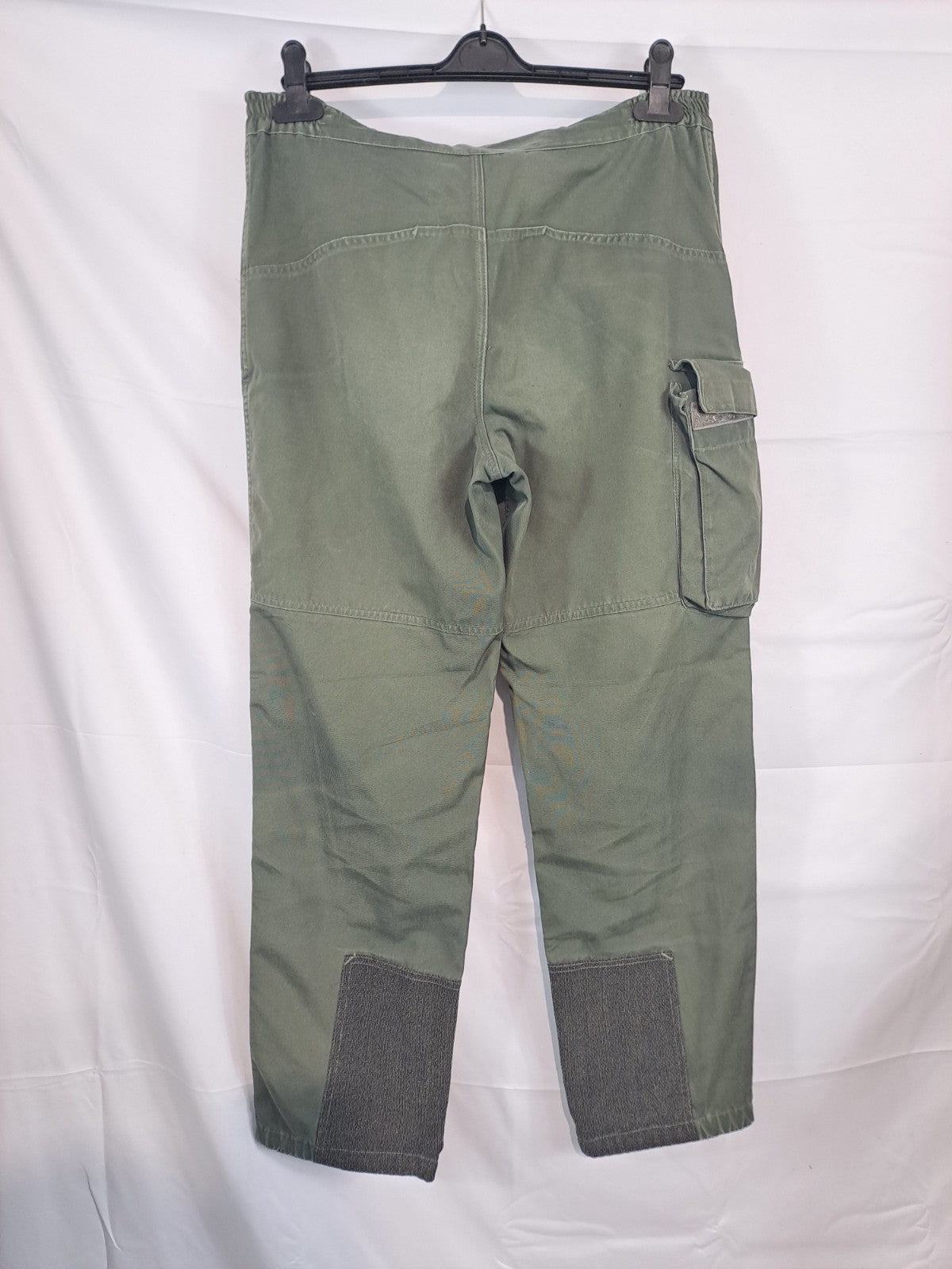 Genuine Surplus  French Army Alpine Trousers Bib Brace Olive Dungarees (3652)