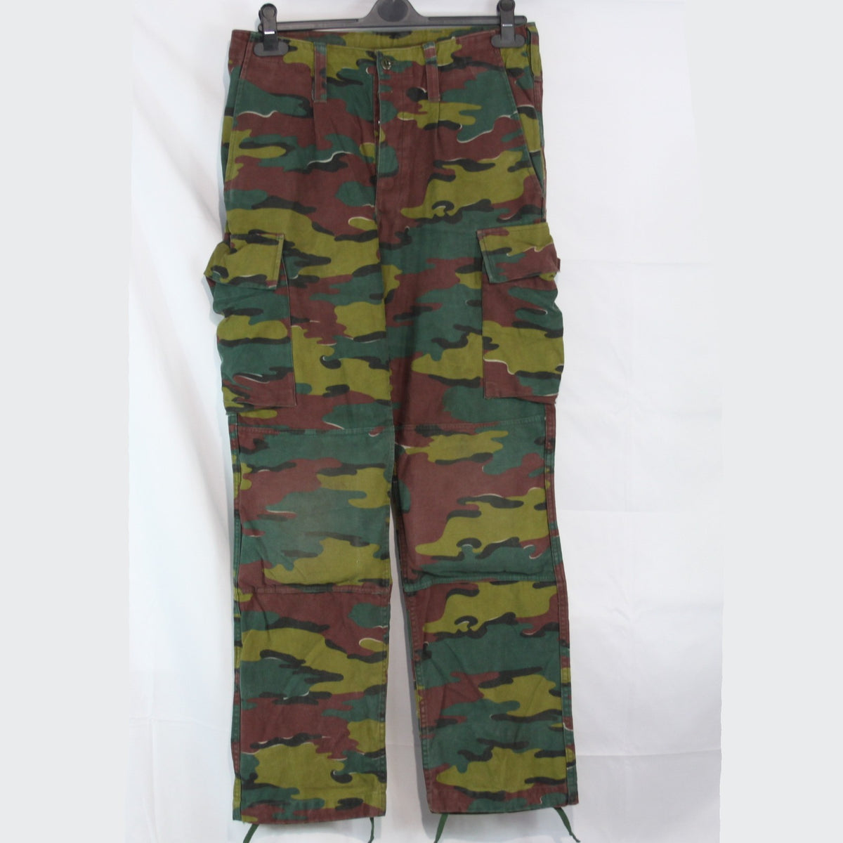 Genuine Surplus Belgian Jigsaw Camo Combat Trousers with Knee Pads 34"w (3669)
