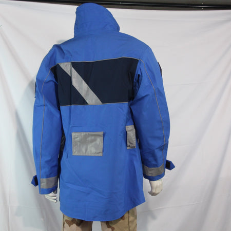 Waterproof French Police Motorcycle Jacket Coat Genuine Suplus 40-42" (3879)