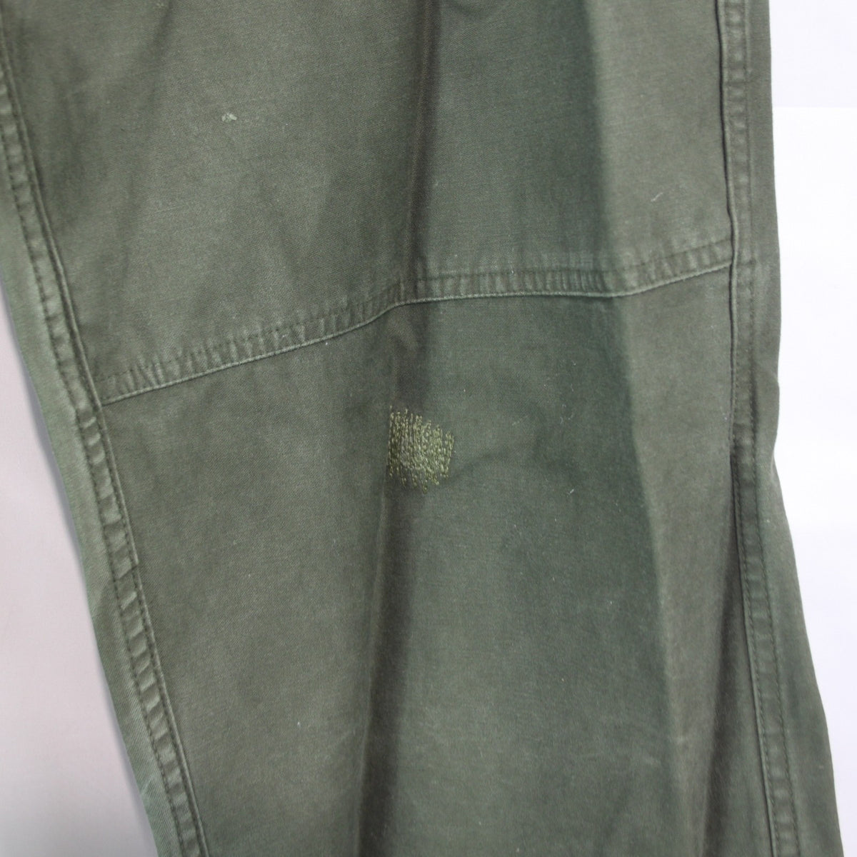 1980's Genuine Surplus Heavyweight Belgian Army Combat Trousers Repaired (3688)