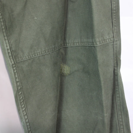 1980's Genuine Surplus Heavyweight Belgian Army Combat Trousers Repaired (3688)