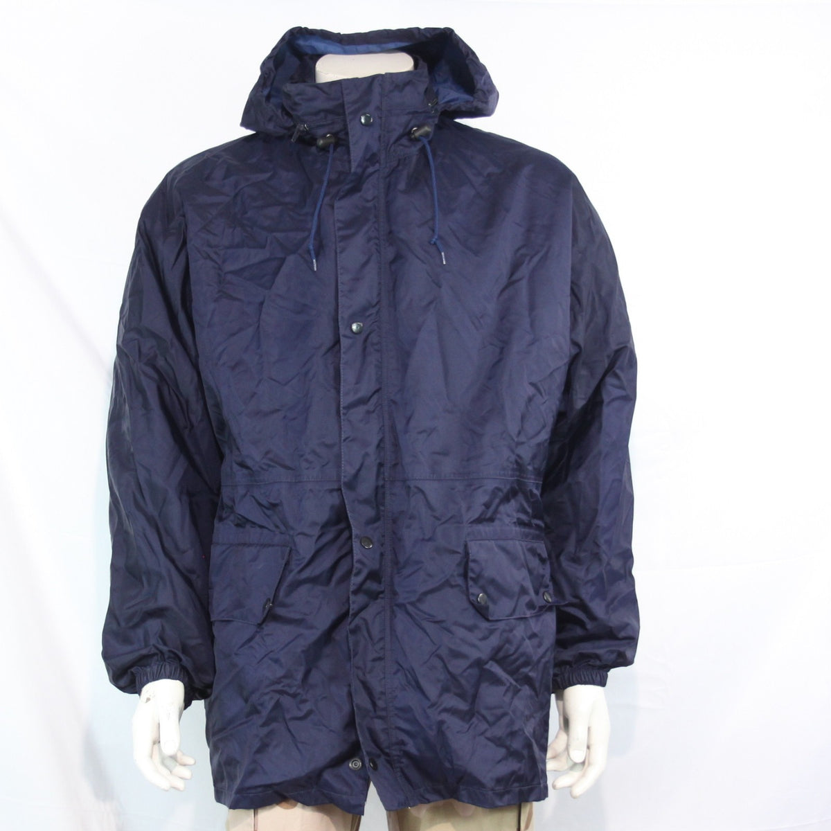 Genuine Surplus French Military Waterproof Coat Faux Fur Lining 46-48" (3368)