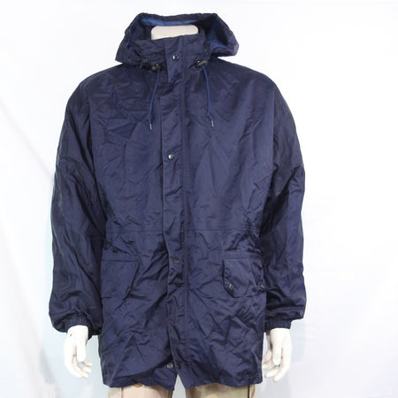 Genuine Surplus French Military Waterproof Coat Faux Fur Lining 46-48" (3368)