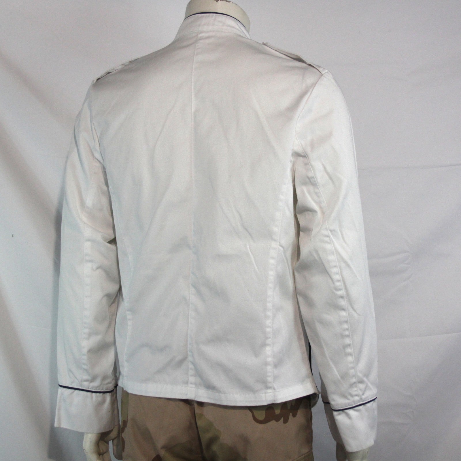 RAF Stewards White Dress Jacket Genuine Surplus Airforce No Buttons Medium(3665)