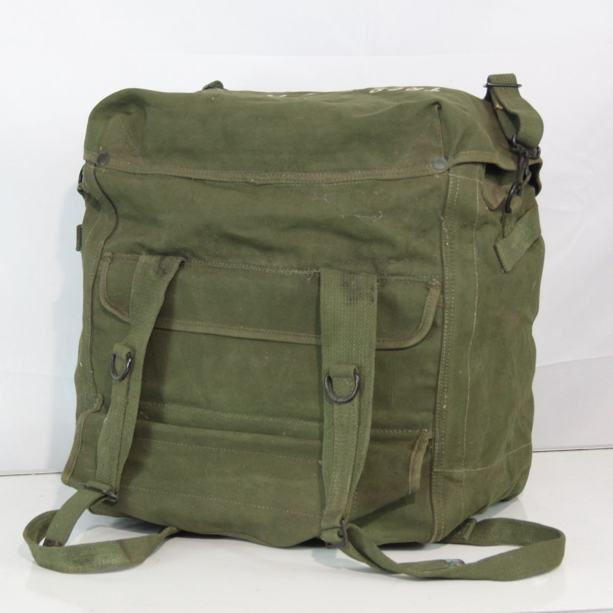 Genuine Surplus Vintage US Army WW2 Era Radio Carrier Rucksack Bag (3457)