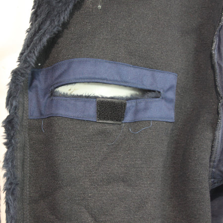 Genuine Surplus Dutch Army Faux Fur Parka Liner Navy Blue Thermal 52-54" (3710)