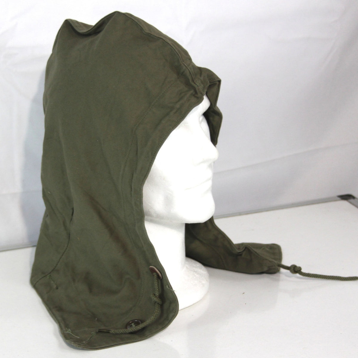 US Army Hood For M1943 Field Jacket Genuine Surplus Vintage Canvas (3938)